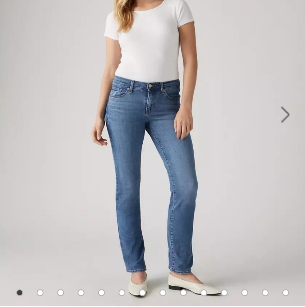 Womens Levis Classic straight Leg
